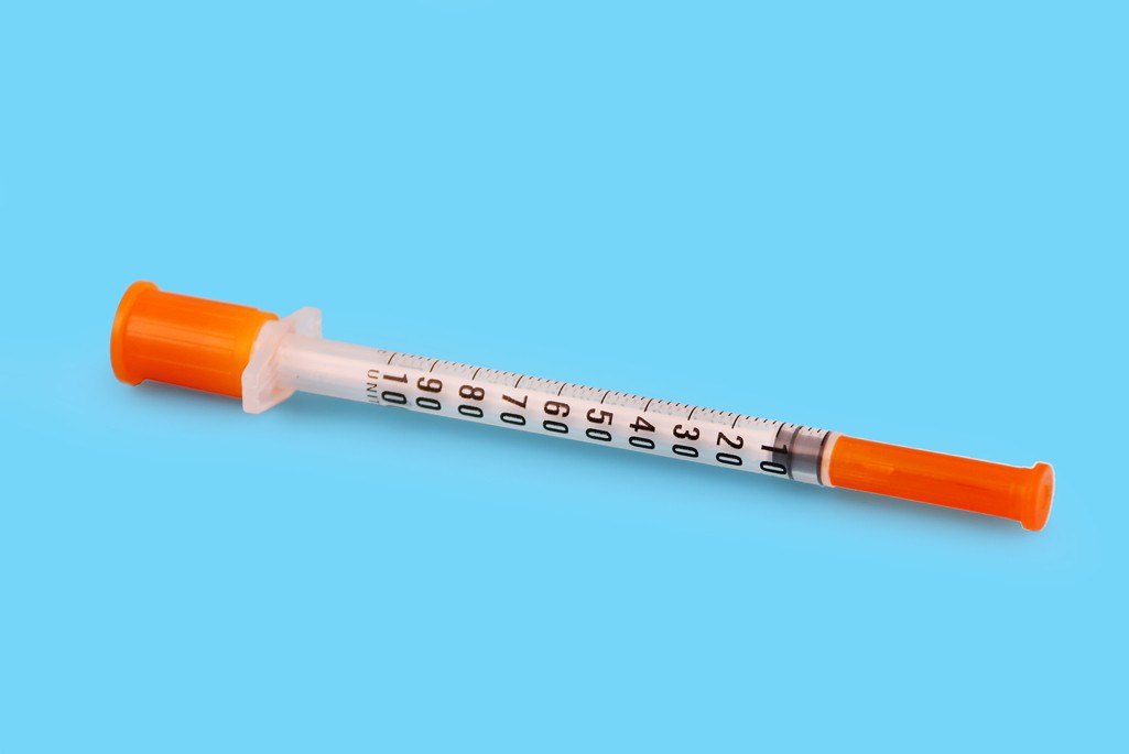 Disposable insulin syringes  1ml