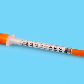 Disposable insulin syringes  1ml