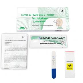 COVID-19 (SARS-CoV-2) Antigen Midstream Saliva