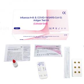 COVID-19 antigen test kit & Influenza  A+B 