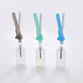 Safety blood collection needle  pen type with holder
