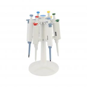 Round pipette rack